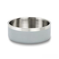 Produktbild von Wolters Linea Hundenapf aus Edelstahl in Eisblau rutschfest Größe S 0,55 l