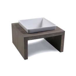 Wolters Meshidai True Erhöhter Napf aus Keramik Grau XS - 0,2 l – Bild 1 von 4