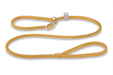 Produktbild von Wolters Moxonleine K2 Hundeleine aus Nylon Curry Gelb 180 cm x 9 mm - 1,8 m