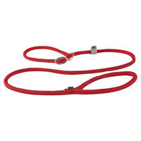 Produktbild von Wolters Moxonleine K2 Hundeleine aus Nylon in Rot, 180 cm x 13 mm - 180 cm