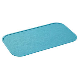 Produktbild von Wolters Napfunterlage Rainbow aqua aus Naturkautschuk in Türkis