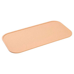 Produktbild von Wolters Napfunterlage Rainbow aus Naturkautschuk apricot Größe M 65 x 35 cm