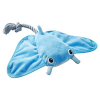 Produktbild von Wolters Ocean Range Hundespielzeug Manta Rochen aus blauem Polyester