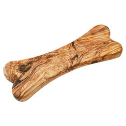 Wolters Olivi Kauspielzeug Knochen aus Olivenholz Größe L für Hunde – Bild 1 von 3