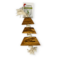 Produktbild von Wolters Olivi Weihnachts-Kauspielzeug Tannenbaum aus Holz für alle Altersstufen und Größen