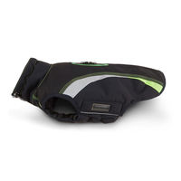 Produktbild von Wolters Outdoorjacke Hundemantel Xtra Strong wasserdicht Nylon Schwarz Grau Neon Grün Größe Groß