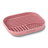 Produktbild von WOLTERS Playful Schleckmatte Wave aus Silikon in Rosa
