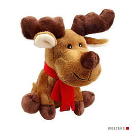 WOLTERS Plüschspielzeug Plüschelch Rudolph Größe S – Bild 1 von 2