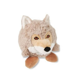 WOLTERS Plüschspielzeug Woody Wolf Hundeball Junior Beige Braun Grau 15 cm - 15 cm – Bild 1 von 5
