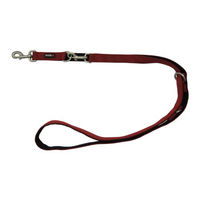 Produktbild von Wolters Professional Comfort Führleine aus Nylon für Hunde rot/schwarz Größe M - 200 cm