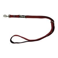 Produktbild von Wolters Professional Comfort Führleine aus Nylon rot/schwarz XL - 200 cm