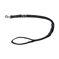 Produktbild von Wolters Professional Comfort Führleine für Hunde aus Nylon, Größe M, 200 cm x 1,5 cm, Grau/Schwarz - 200 cm