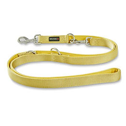 Produktbild von Wolters Professional Comfort Führleine für Hunde aus Nylon in Curry Gelb XL - 200 cm