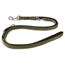 Wolters Professional Comfort Führleine für Hunde aus Nylon in Grün/Schwarz Größe S - 300 cm – Bild 1 von 3