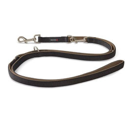 Wolters Professional Comfort Führleine für Hunde aus Nylon schwarz/braun Größe M - 300 cm – Bild 1 von 3