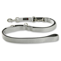 Wolters Professional Comfort Führleine für Hunde aus Nylon Silber Grau Größe M - 200 cm – Bild 1 von 2