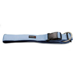 Wolters Professional Comfort Halsband aus Neopren und Nylon extra-breit 45 mm sky blue/marine – Bild 1 von 3
