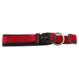 Produktbild von Wolters Professional Comfort Halsband aus Nylon rot schwarz