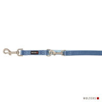 Produktbild von Wolters Professional Comfort Hundeführleine aus Nylon Blau Größe M - 200 cm
