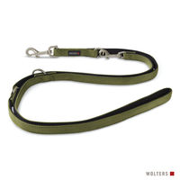 Produktbild von Wolters Professional Comfort Hundeführleine aus Nylon Grün/Schwarz Größe S - 200 cm