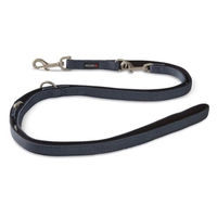 Produktbild von Wolters Professional Comfort Hundeführleine aus Nylon in Graphit/Schwarz Größe S - 200 cm