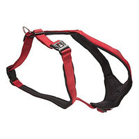 Produktbild von Wolters Professional Comfort Hundegeschirr aus Nylon für Riesenrassen rot schwarz XXXL 80-95cm