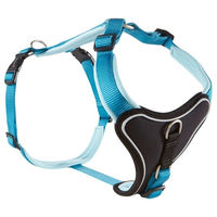 Produktbild von Wolters Professional Comfort Hundegeschirr aus Nylon in Aqua/Azur mit Brustumfang 27-32 cm