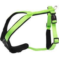 Produktbild von Wolters Professional Comfort Hundegeschirr aus Nylon in Grün/Schwarz mit 30-35 cm Brustumfang und 15 mm Breite