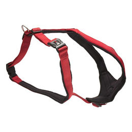 Wolters Professional Comfort Hundegeschirr aus Nylon rot schwarz Größe M 45-50cm – Bild 1 von 7