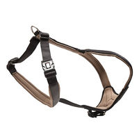 Produktbild von Wolters Professional Comfort Hundegeschirr aus Nylon Schwarz Braun Größe S