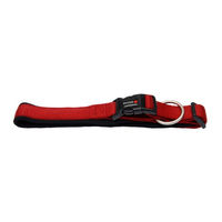 Produktbild von Wolters Professional Comfort Hundehalsband aus Neopren XXL Rot Schwarz 55-60cm x 35mm für Riesenrassen