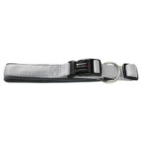 Produktbild von Wolters Professional Comfort Hundehalsband aus Nylon für Riesenrassen Silber Grau XXXL 55-60 cm x 35 mm