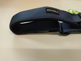 Wolters Professional Comfort Hundehalsband aus Nylon Größe M in Graphit Schwarz - 70 cm – Bild 1 von 4