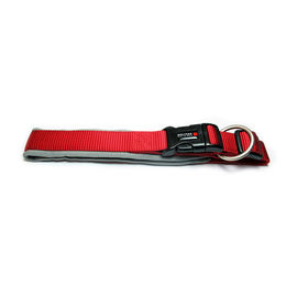 Produktbild von Wolters Professional Comfort Hundehalsband aus Nylon in Cayenne/Grau Größe 3 mit 30 mm Breite