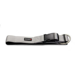 Wolters Professional Comfort Hundehalsband aus Nylon in Silber/Schwarz XL – Bild 1 von 2