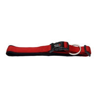 Produktbild von Wolters Professional Comfort Hundehalsband aus Nylon rot/schwarz XS