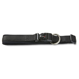 Wolters Professional Comfort Hundehalsband extra breit aus Nylon Schwarz Größe L – Bild 1 von 2
