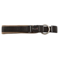 Produktbild von Wolters Professional Comfort Hundehalsband extra-breit Nylon schwarz/braun Größe L