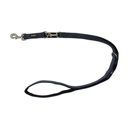 Produktbild von Wolters Professional Comfort Hundeleine aus Nylon in Graphit/Schwarz Größe XL - 200 cm