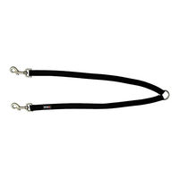 Produktbild von Wolters Professional Doppelleine aus Nylon Schwarz Größe M