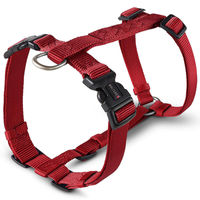 Produktbild von Wolters Professional Hundegeschirr aus Nylon rot Größe L 50-70 cm