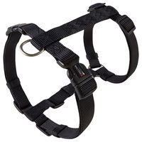 Produktbild von Wolters Professional Hundegeschirr aus Nylon Schwarz Größe S 30-40 cm