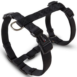Wolters Professional Hundegeschirr Schwarz Nylon Größe L 50-70 cm – Bild 1 von 4