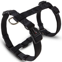 Produktbild von Wolters Professional Hundegeschirr Schwarz Nylon Größe L 50-70 cm