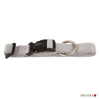 Produktbild von Wolters Professional Hundehalsband Nylon Silber XS für Welpe und Mini wasserabweisend