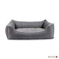 Produktbild von Wolters Recycling Lounge Hundebett Grau Größe L aus Polyester