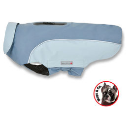 Produktbild von Wolters Regenjacke Easy Rain für Hunde blau wasserdicht Polyester Rückenlänge 40 cm