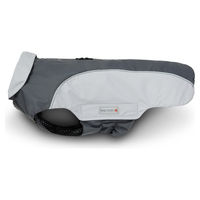 Produktbild von Wolters Regenjacke Easy Rain für Hunde grau mit 80 cm Rückenlänge waterproof