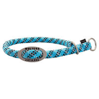 Produktbild von Wolters Schlupfhalsband Everest reflektierend aus Nylon aqua schwarz 40 cm