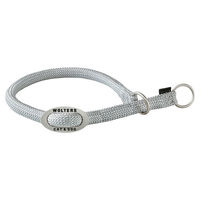 Produktbild von Wolters Schlupfhalsband K2 für Hunde aus Nylon in Silber Größe M - 45 cm